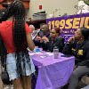  Graduating seniors at Joseph C. Wilson Magnet High School Commencement Academy got a head start on 